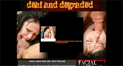 Desktop Screenshot of deafanddegraded.com