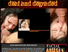 Tablet Screenshot of deafanddegraded.com